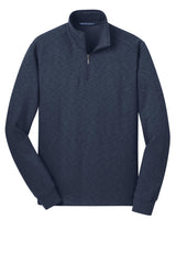 Port Authority Slub Fleece 1/4-Zip Pullover F295