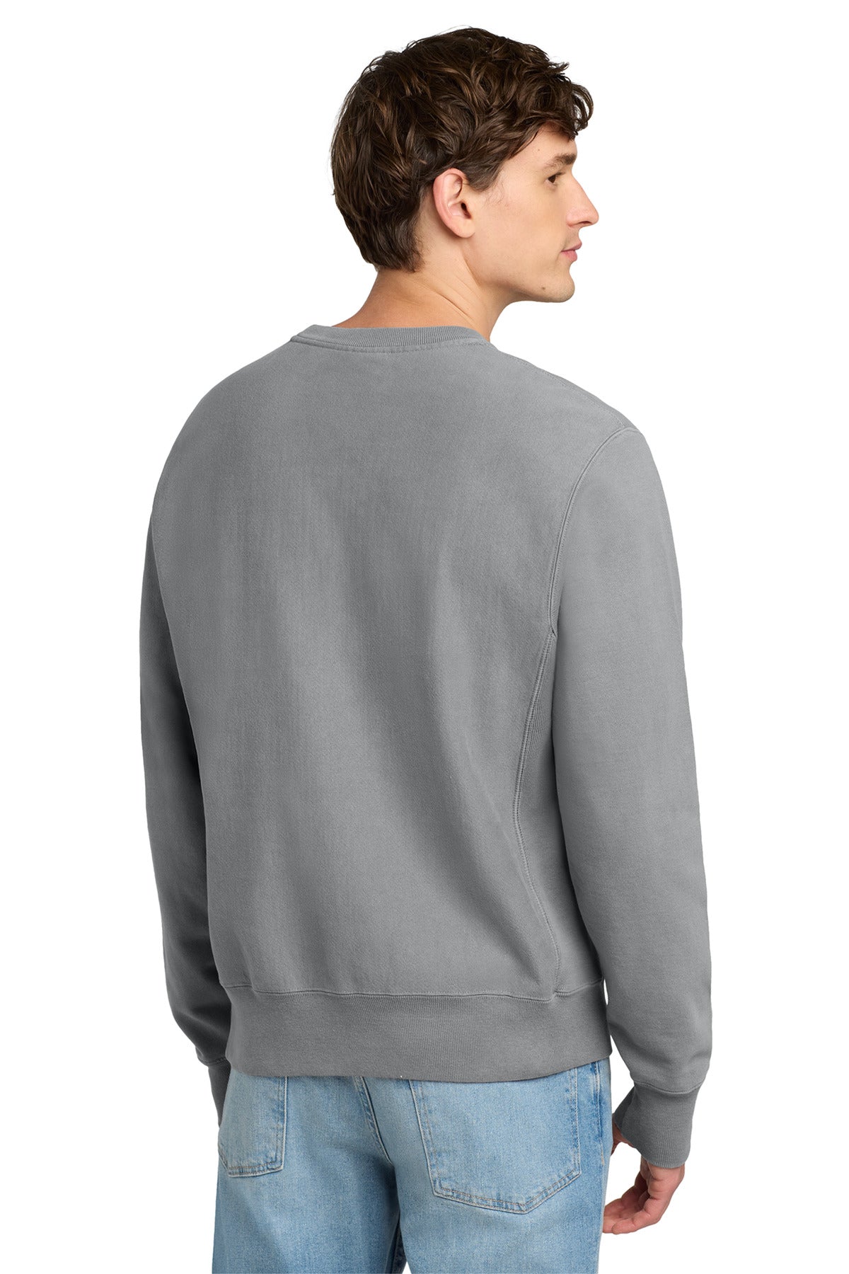 Champion  Reverse Weave  Garment-Dyed Crewneck Sweatshirt GDS149