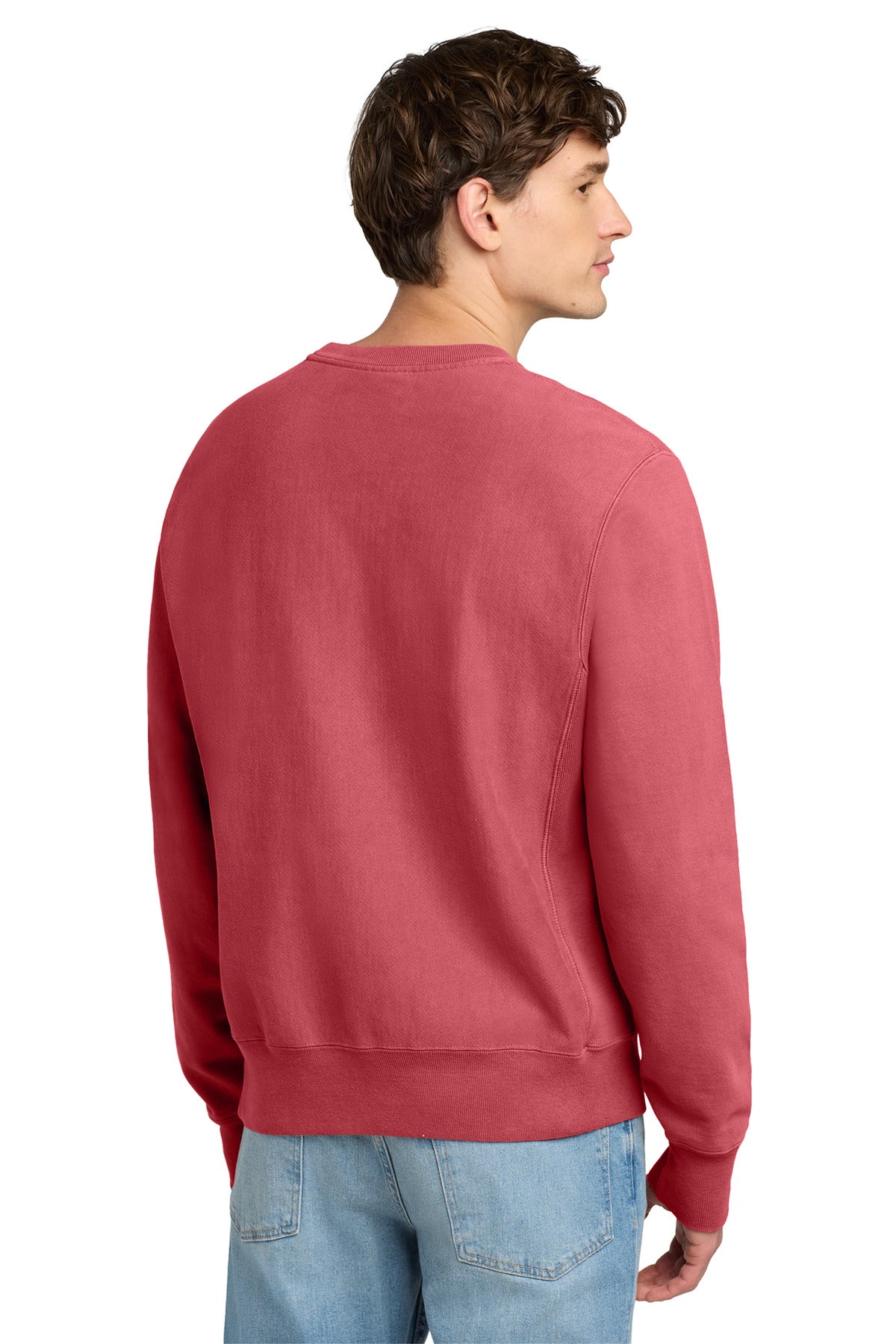 Champion  Reverse Weave  Garment-Dyed Crewneck Sweatshirt GDS149