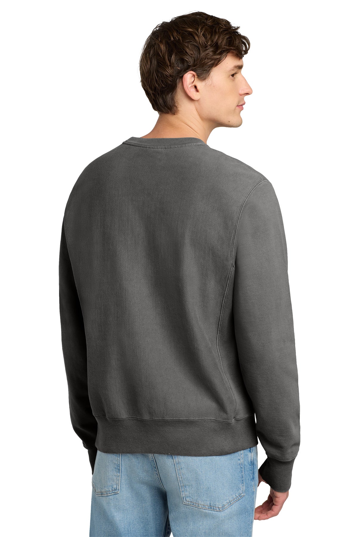 Champion  Reverse Weave  Garment-Dyed Crewneck Sweatshirt GDS149