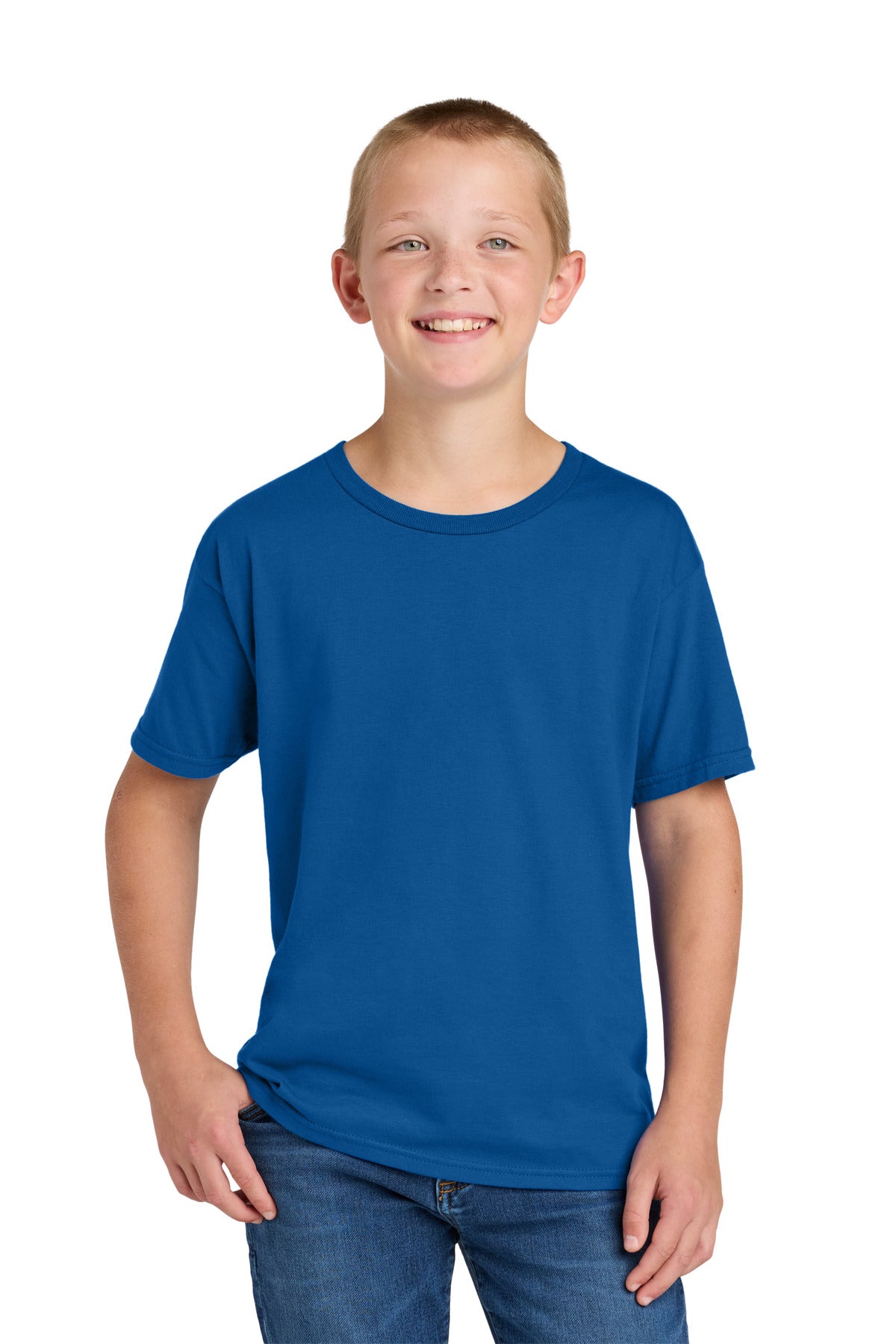 Jerzees Ultimate Youth Ring Spun T-Shirt IC46B