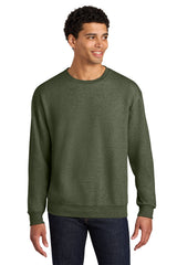 Jerzees Ultimate Unisex CVC Ring Spun Crewneck Sweatshirt IC48M