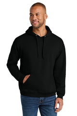 Jerzees Ultimate Unisex CVC Ring Spun Hooded Sweatshirt IC49M