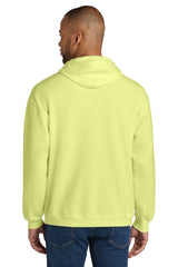 Jerzees Ultimate Unisex CVC Ring Spun Hooded Sweatshirt IC49M