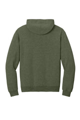 Jerzees Ultimate Unisex CVC Ring Spun Hooded Sweatshirt IC49M