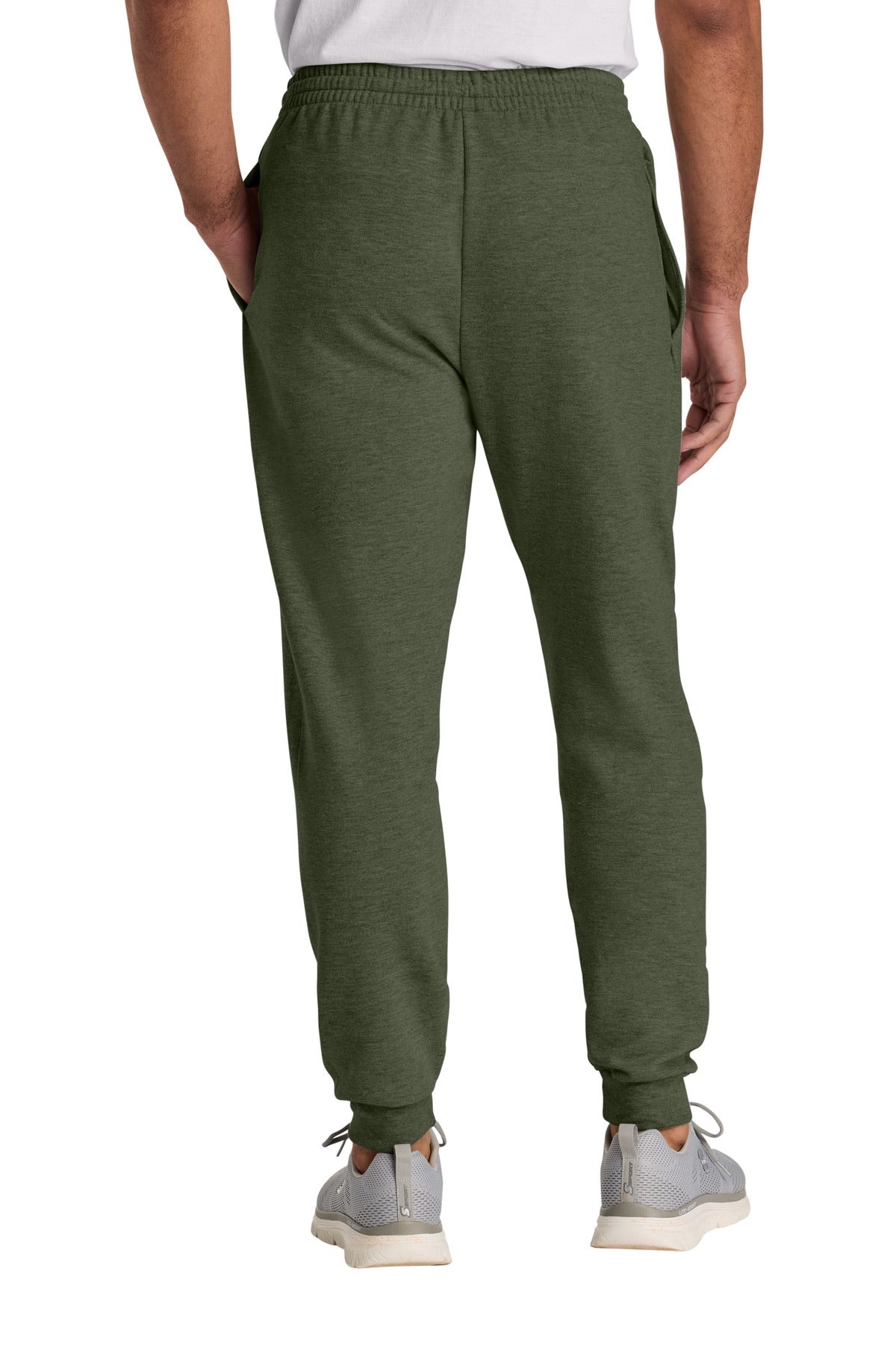 Jerzees Ultimate Unisex CVC Ring Spun Pocket Jogger IC50M