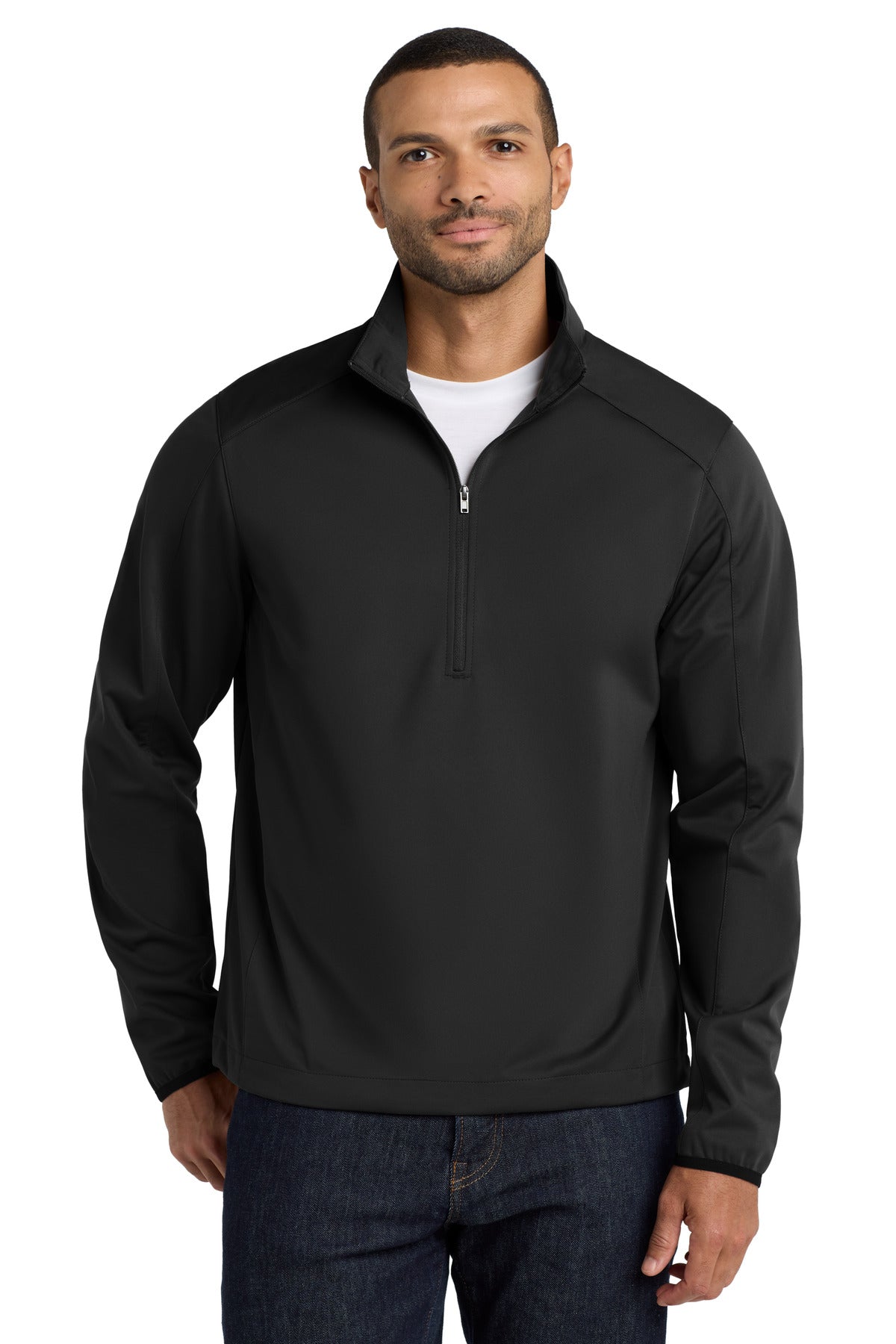 Port Authority Active 1/2-Zip Soft Shell Jacket J716