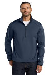 Port Authority Active 1/2-Zip Soft Shell Jacket J716