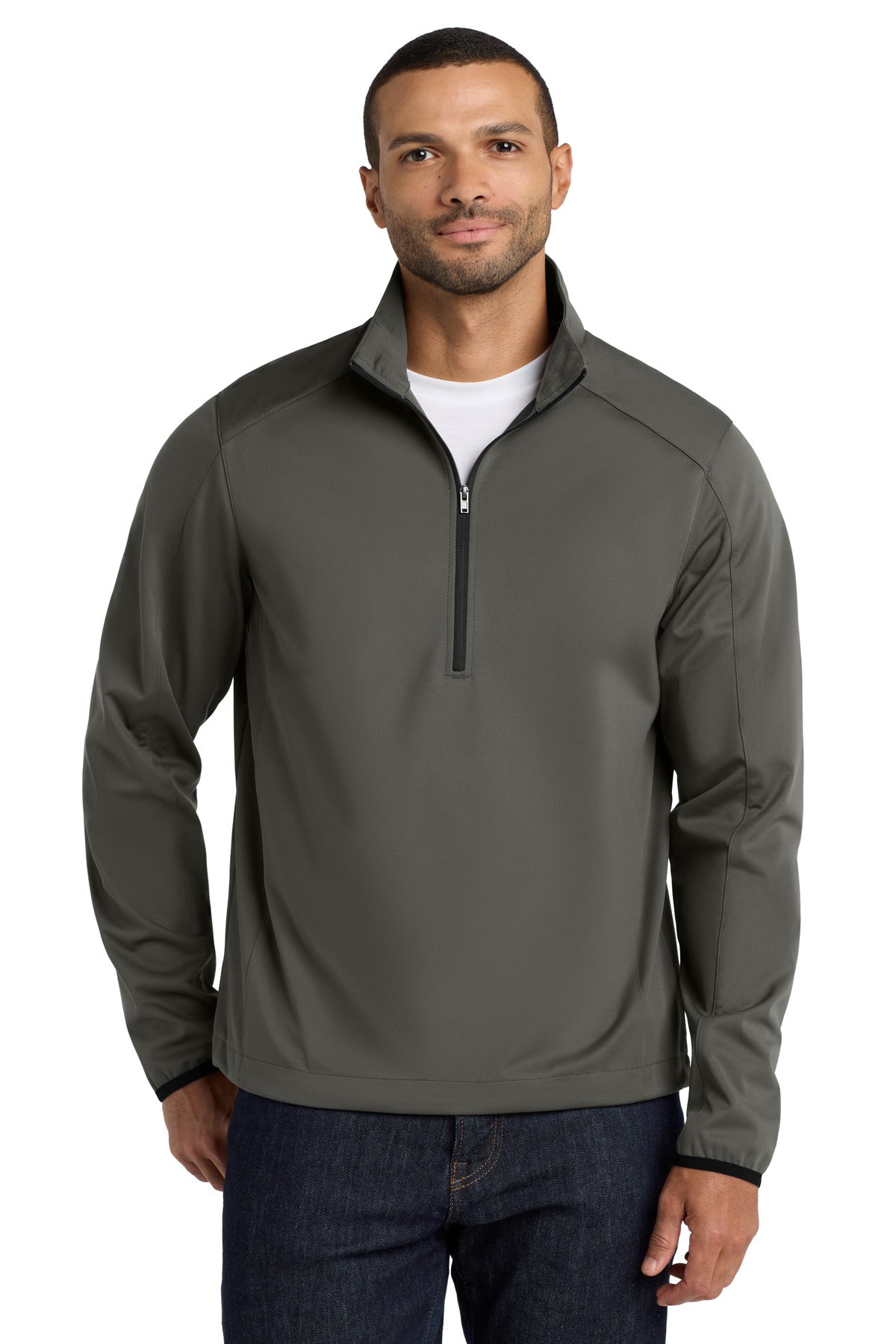 Port Authority Active 1/2-Zip Soft Shell Jacket J716