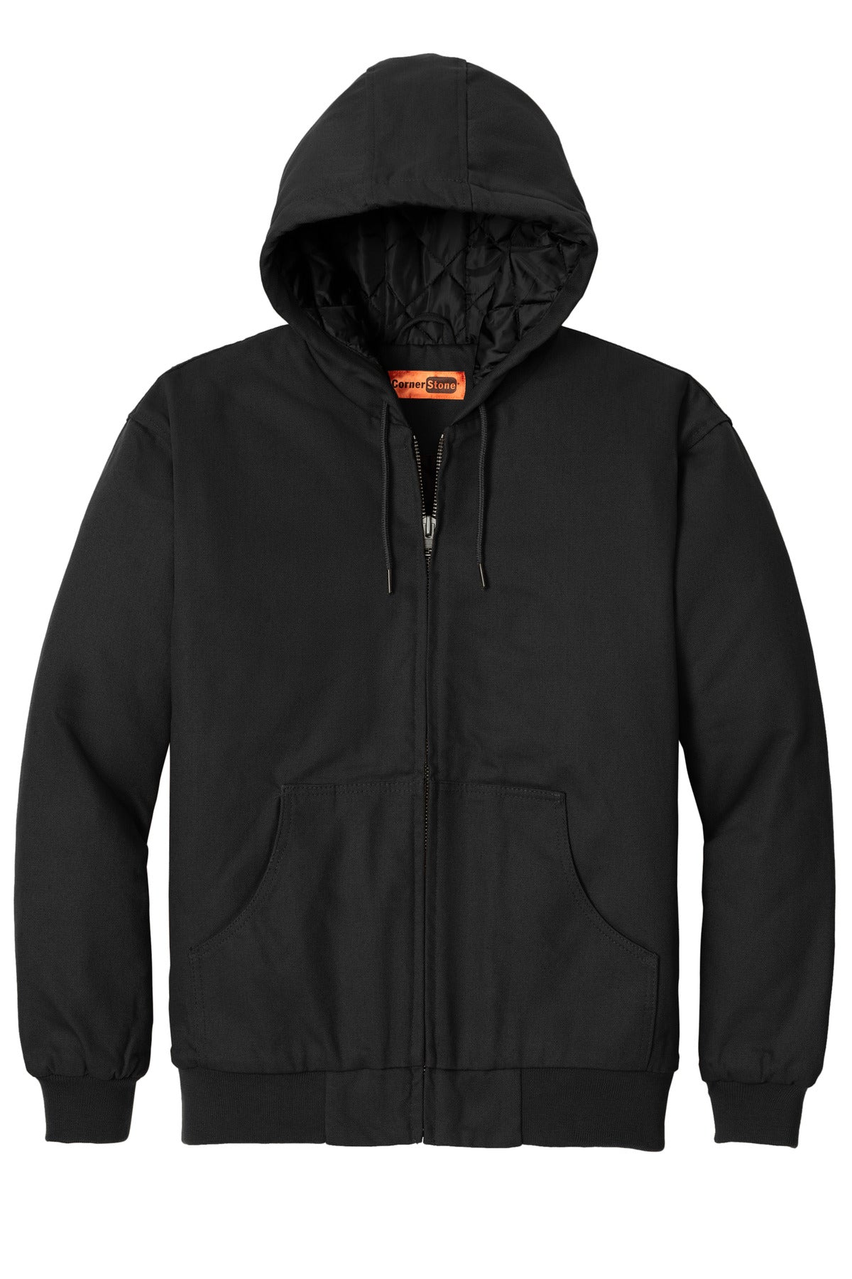 CornerStone Duck Cloth Hooded Work Jacket J763H