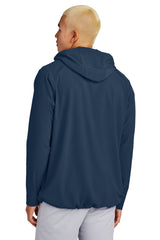 Sport-Tek Repeat 1/2-Zip Long Sleeve Hooded Jacket JST488