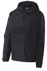 Sport-Tek Zipped Pocket Anorak JST65