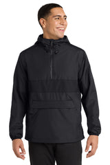 Sport-Tek Zipped Pocket Anorak JST65