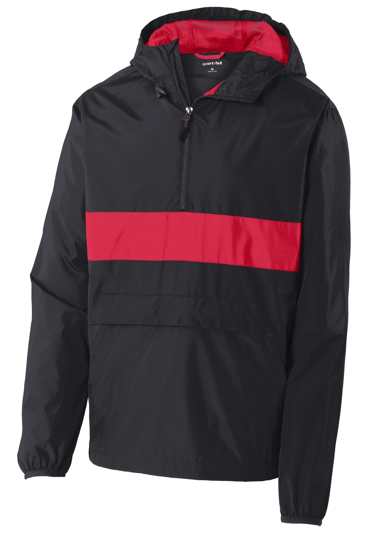 Sport-Tek Zipped Pocket Anorak JST65