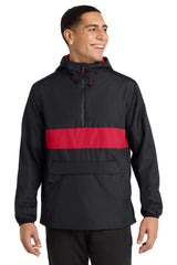 Sport-Tek Zipped Pocket Anorak JST65
