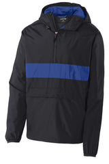Sport-Tek Zipped Pocket Anorak JST65