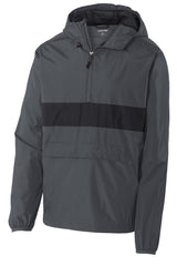 Sport-Tek Zipped Pocket Anorak JST65