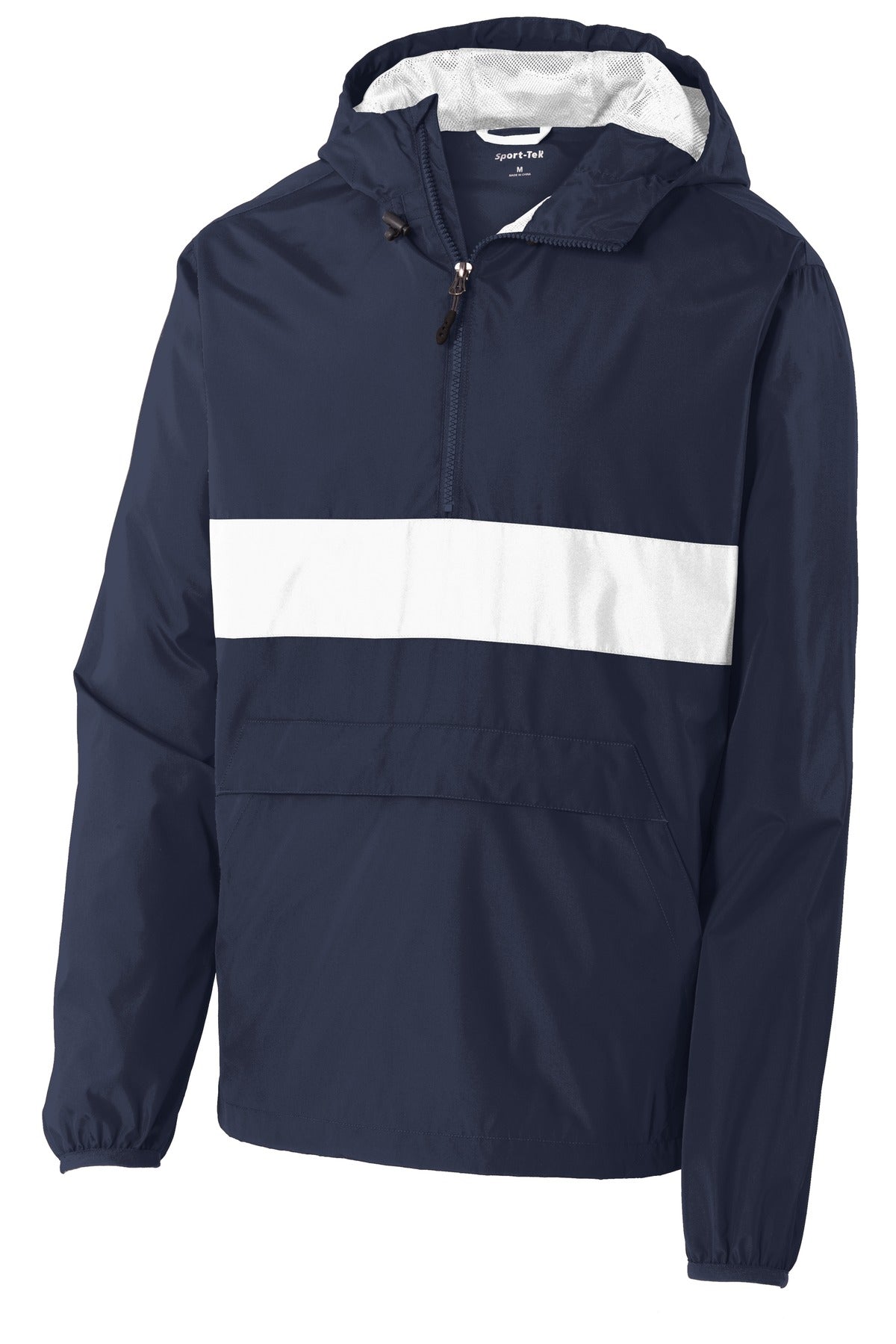 Sport-Tek Zipped Pocket Anorak JST65