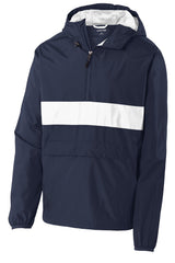 Sport-Tek Zipped Pocket Anorak JST65