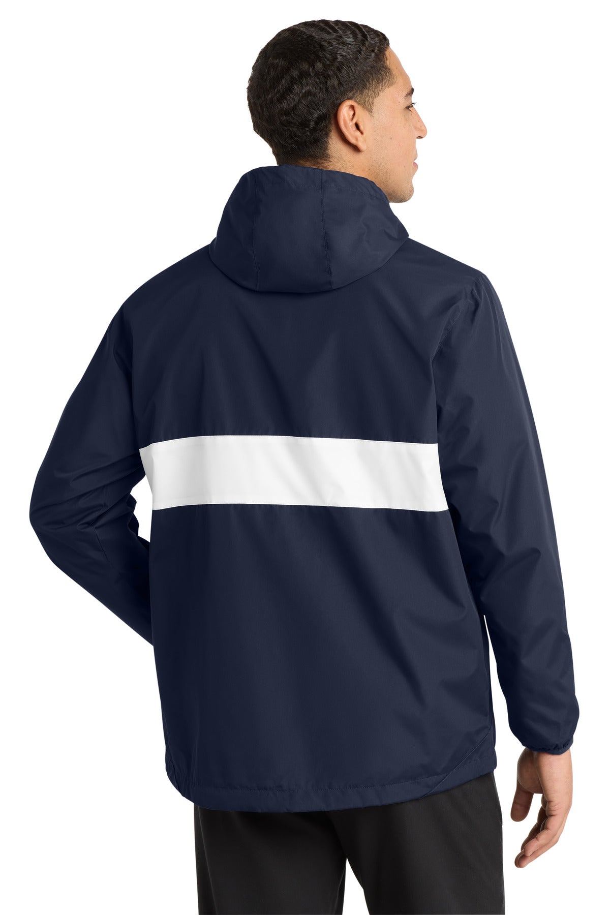 Sport-Tek Zipped Pocket Anorak JST65