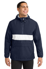 Sport-Tek Zipped Pocket Anorak JST65