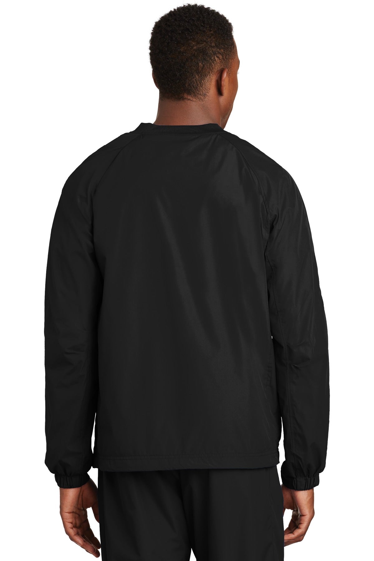 Sport-Tek V-Neck Raglan Wind Shirt JST72