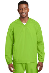 Sport-Tek V-Neck Raglan Wind Shirt JST72