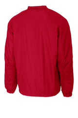 Sport-Tek V-Neck Raglan Wind Shirt JST72