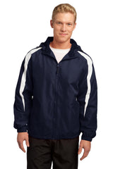 Sport-Tek Fleece-Lined Colorblock Jacket JST81