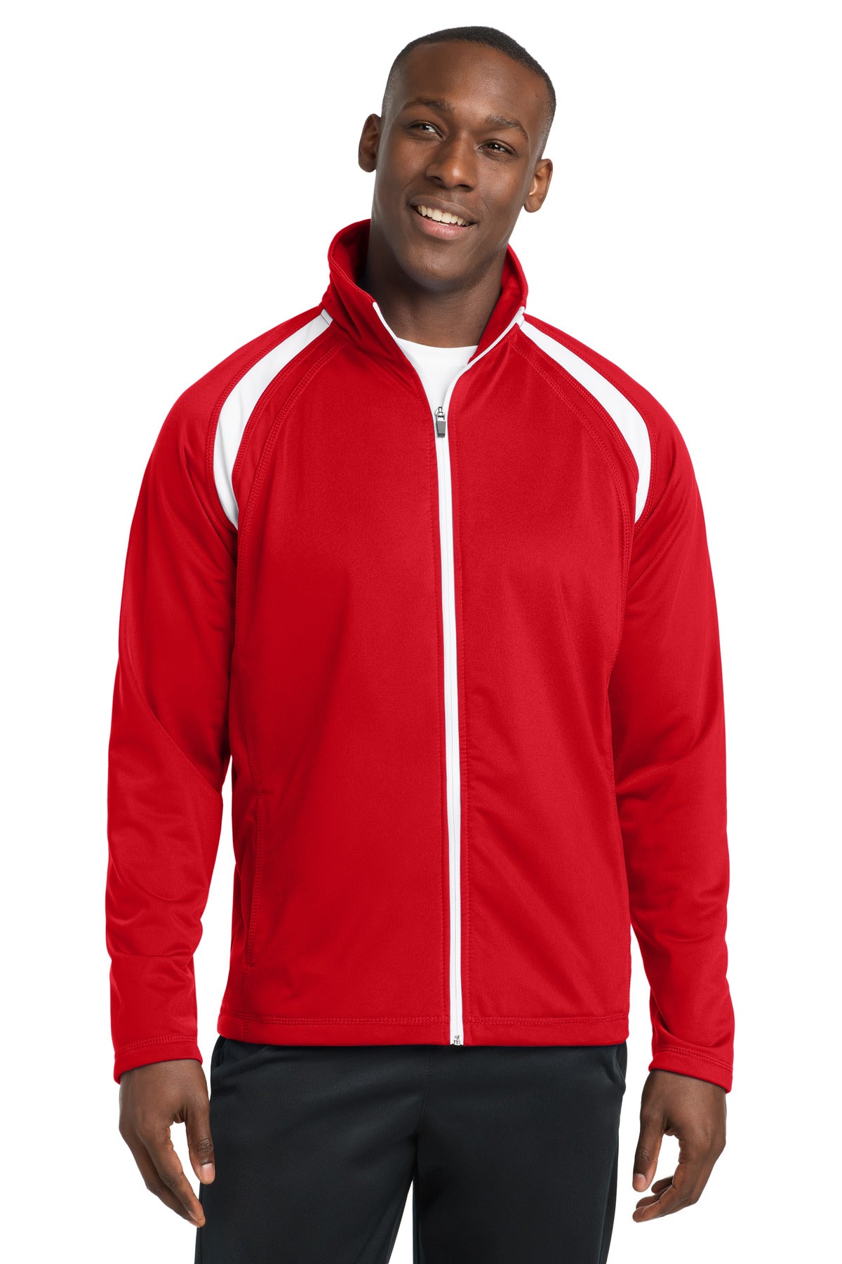 Sport-Tek Tricot Track Jacket JST90