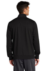 Sport-Tek  Tricot Sleeve Stripe Track Jacket JST94
