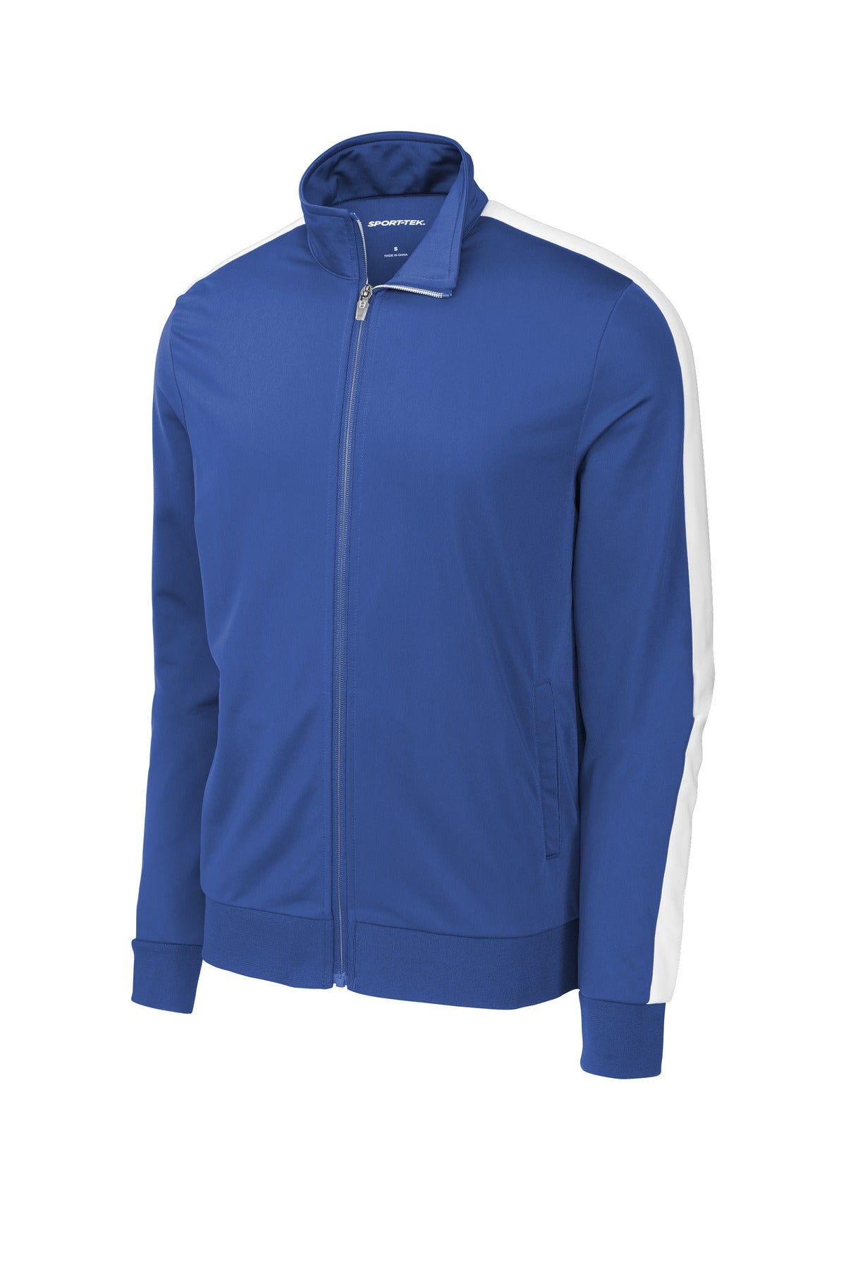 Sport-Tek  Tricot Sleeve Stripe Track Jacket JST94