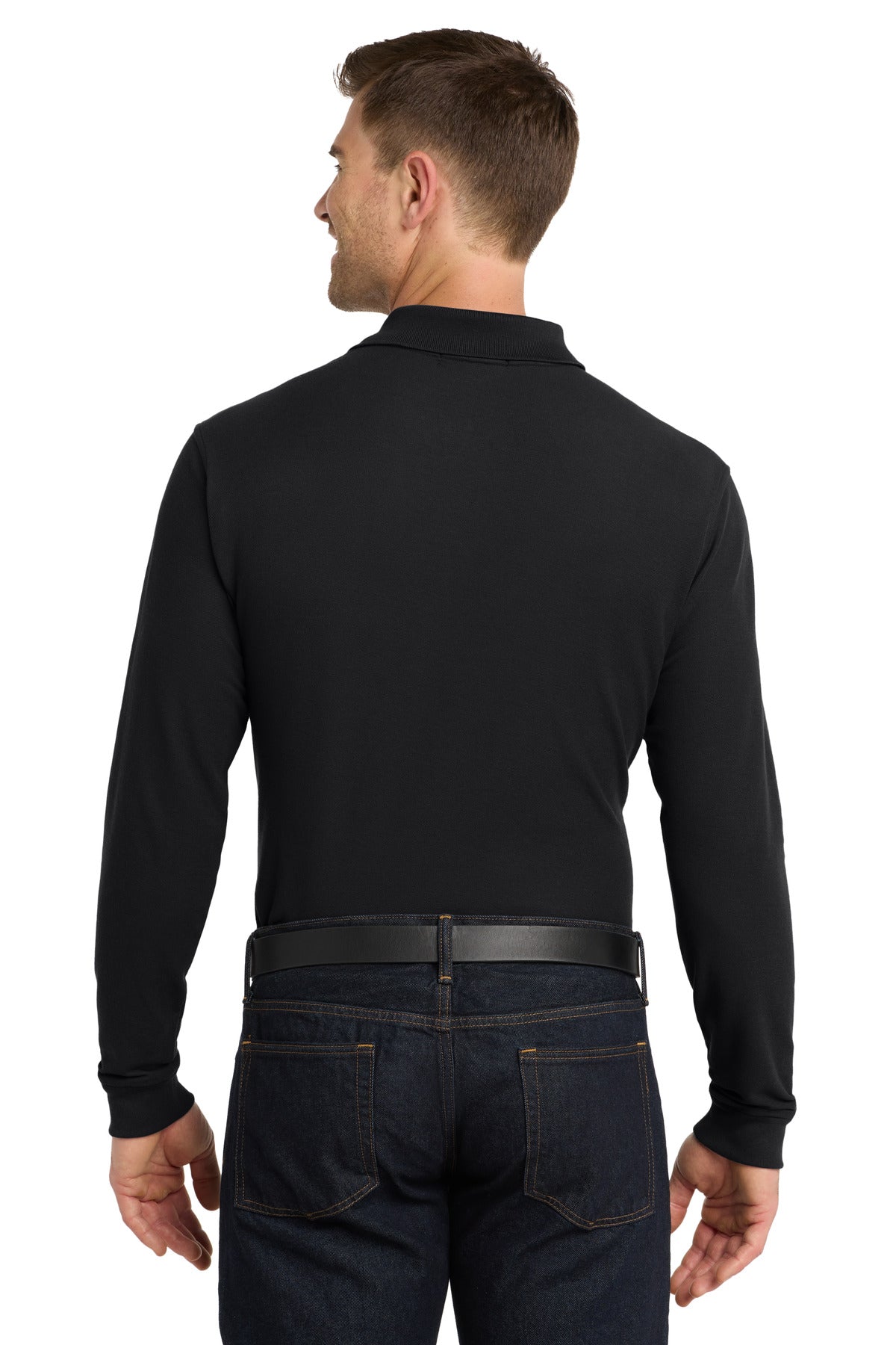 Port Authority Long Sleeve Core Classic Pique Polo K100LS