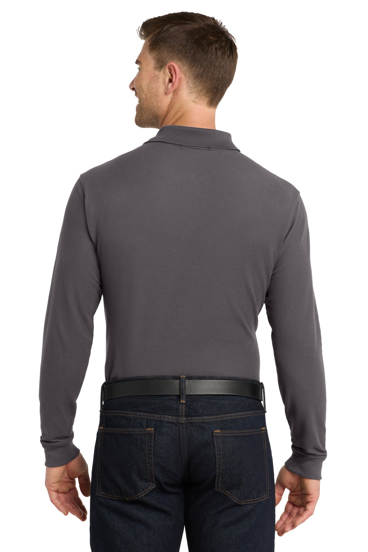 Port Authority Long Sleeve Core Classic Pique Polo K100LS