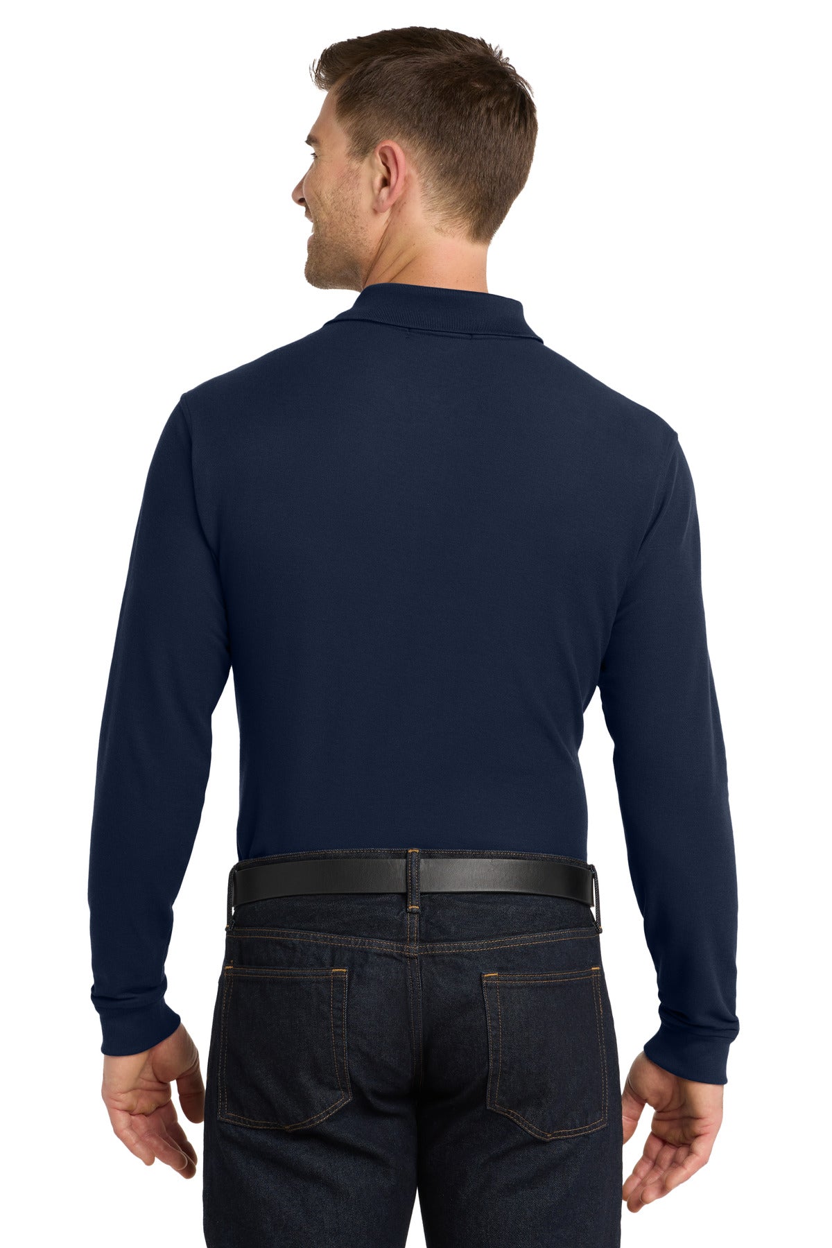Port Authority Long Sleeve Core Classic Pique Polo K100LS