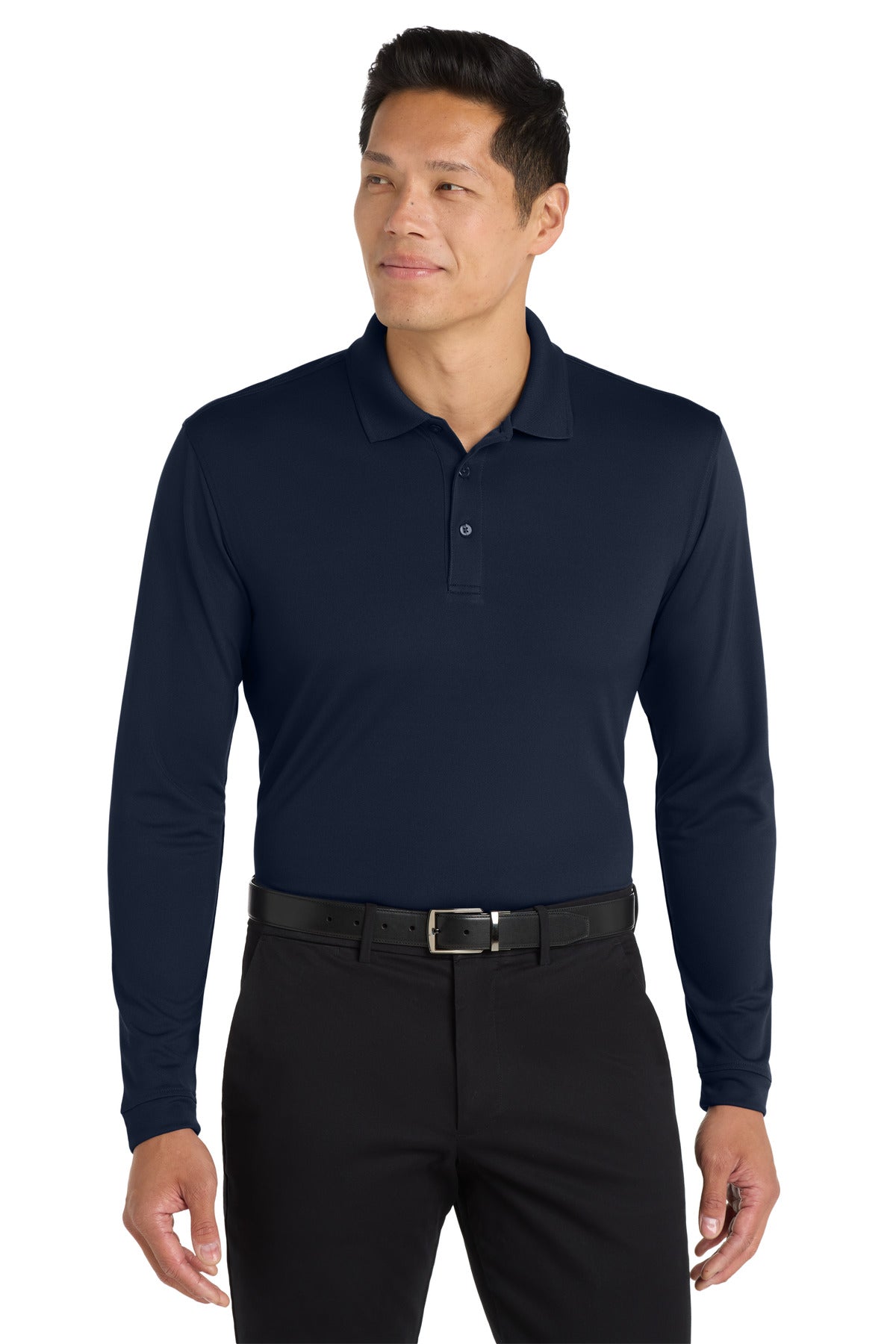 Port Authority Dry Zone UV Micro-Mesh Long Sleeve Polo K110LS