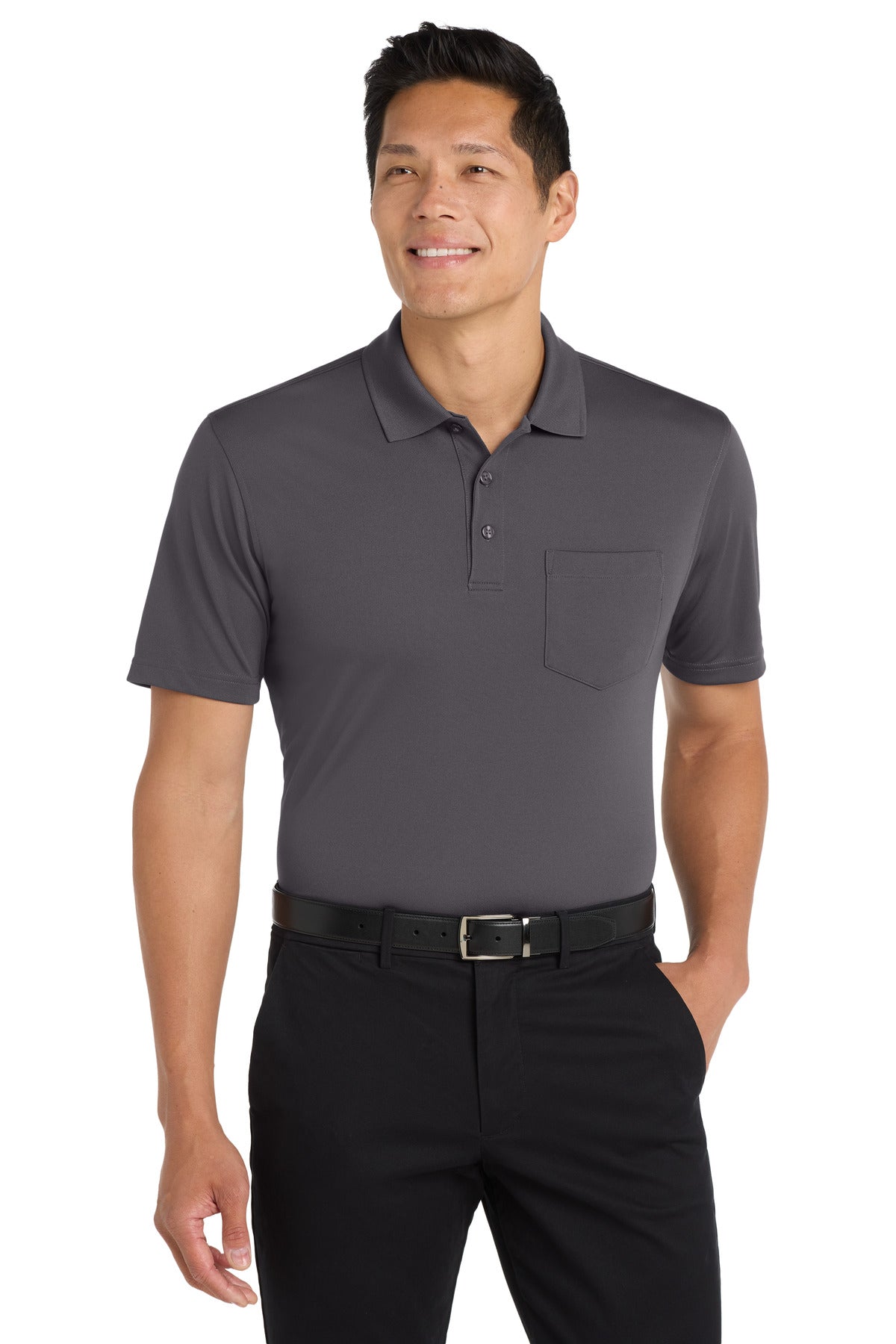 Port Authority Dry Zone UV Micro-Mesh Pocket Polo K110P