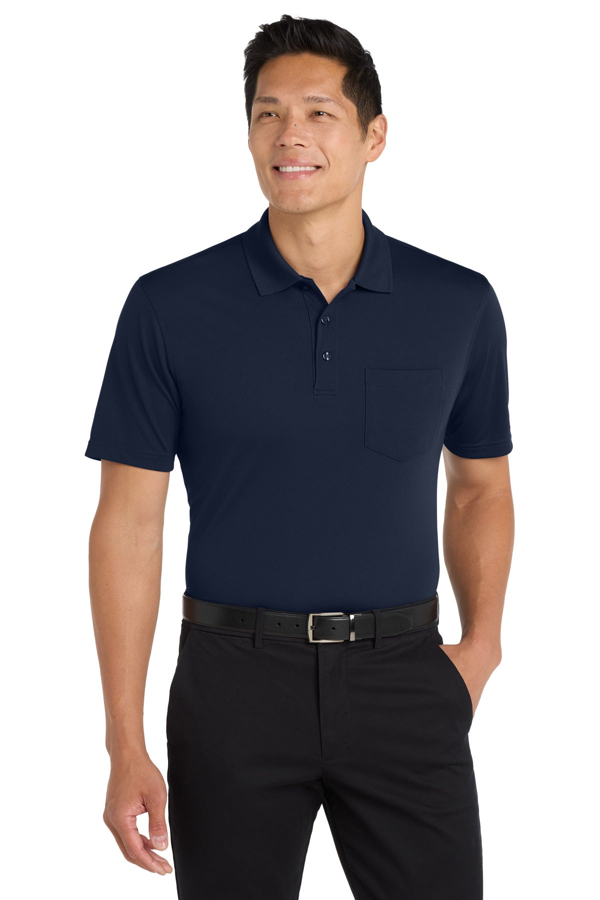 Port Authority Dry Zone UV Micro-Mesh Pocket Polo K110P