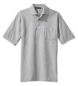 Port Authority Heavyweight Cotton Pique Polo with Pocket K420P