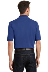 Port Authority Heavyweight Cotton Pique Polo with Pocket K420P