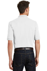 Port Authority Heavyweight Cotton Pique Polo with Pocket K420P