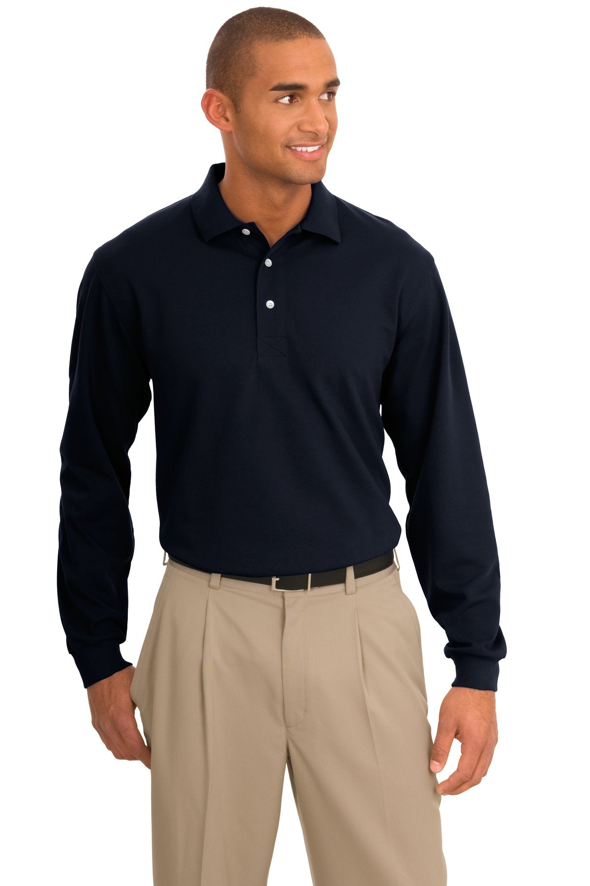 Port Authority Rapid Dry Long Sleeve Polo K455LS