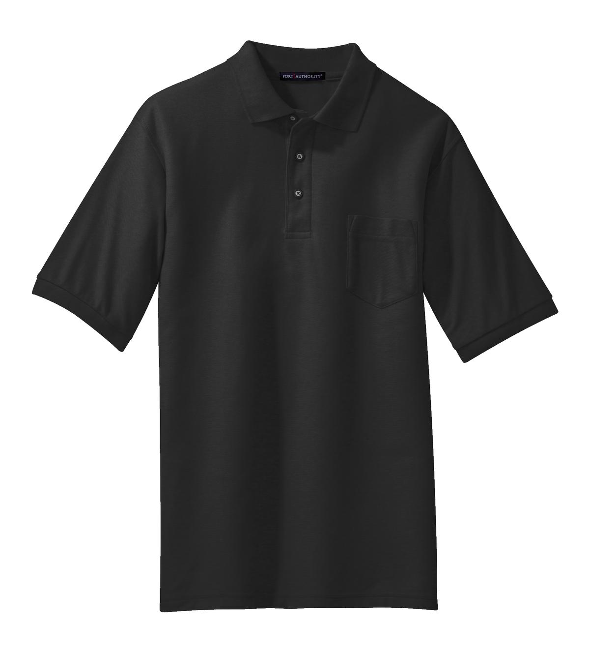 Port Authority Silk Touch Polo with Pocket K500P