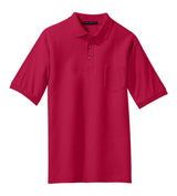 Port Authority Silk Touch Polo with Pocket K500P
