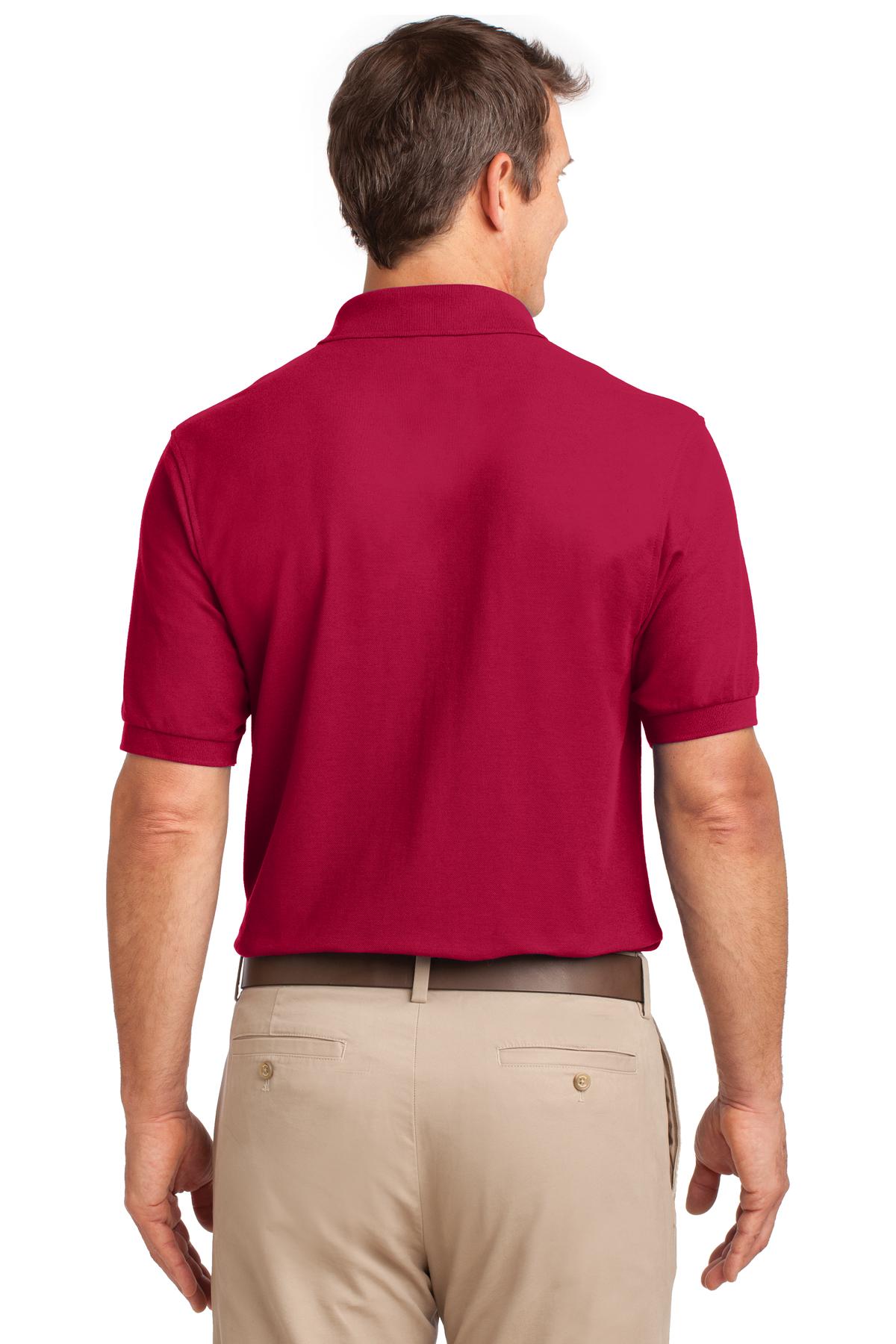 Port Authority Silk Touch Polo with Pocket K500P
