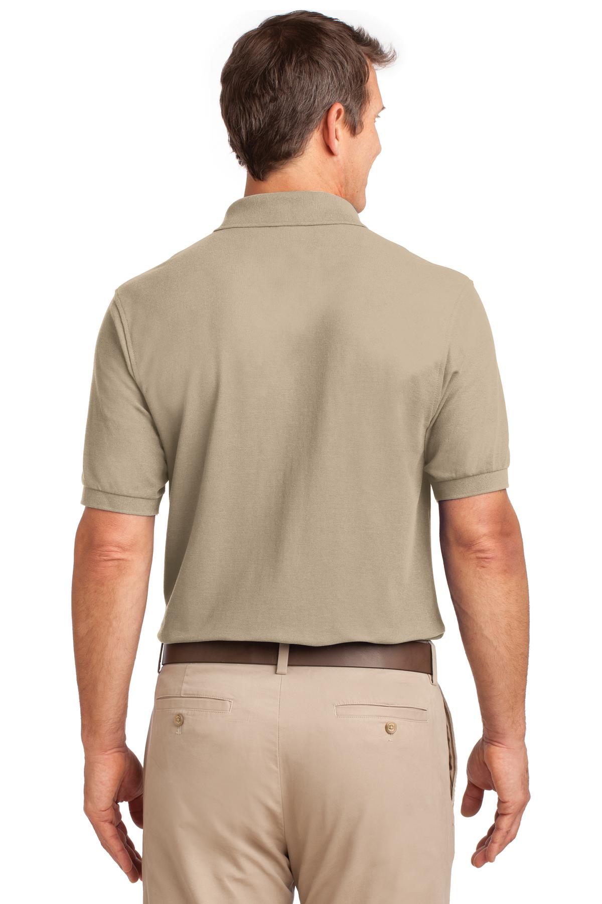 Port Authority Silk Touch Polo with Pocket K500P