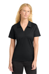 Sport-Tek Women's Dri-Mesh V-Neck Polo L469