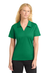 Sport-Tek Women's Dri-Mesh V-Neck Polo L469