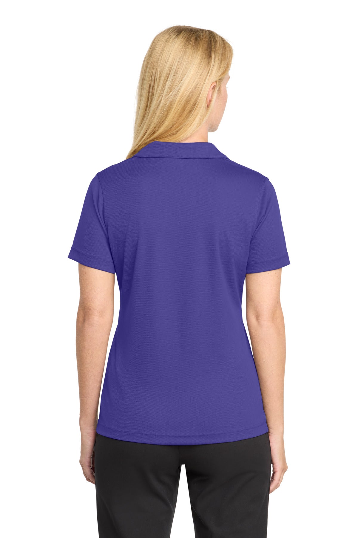 Sport-Tek Women's Dri-Mesh V-Neck Polo L469