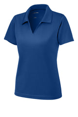 Sport-Tek Women's Dri-Mesh V-Neck Polo L469